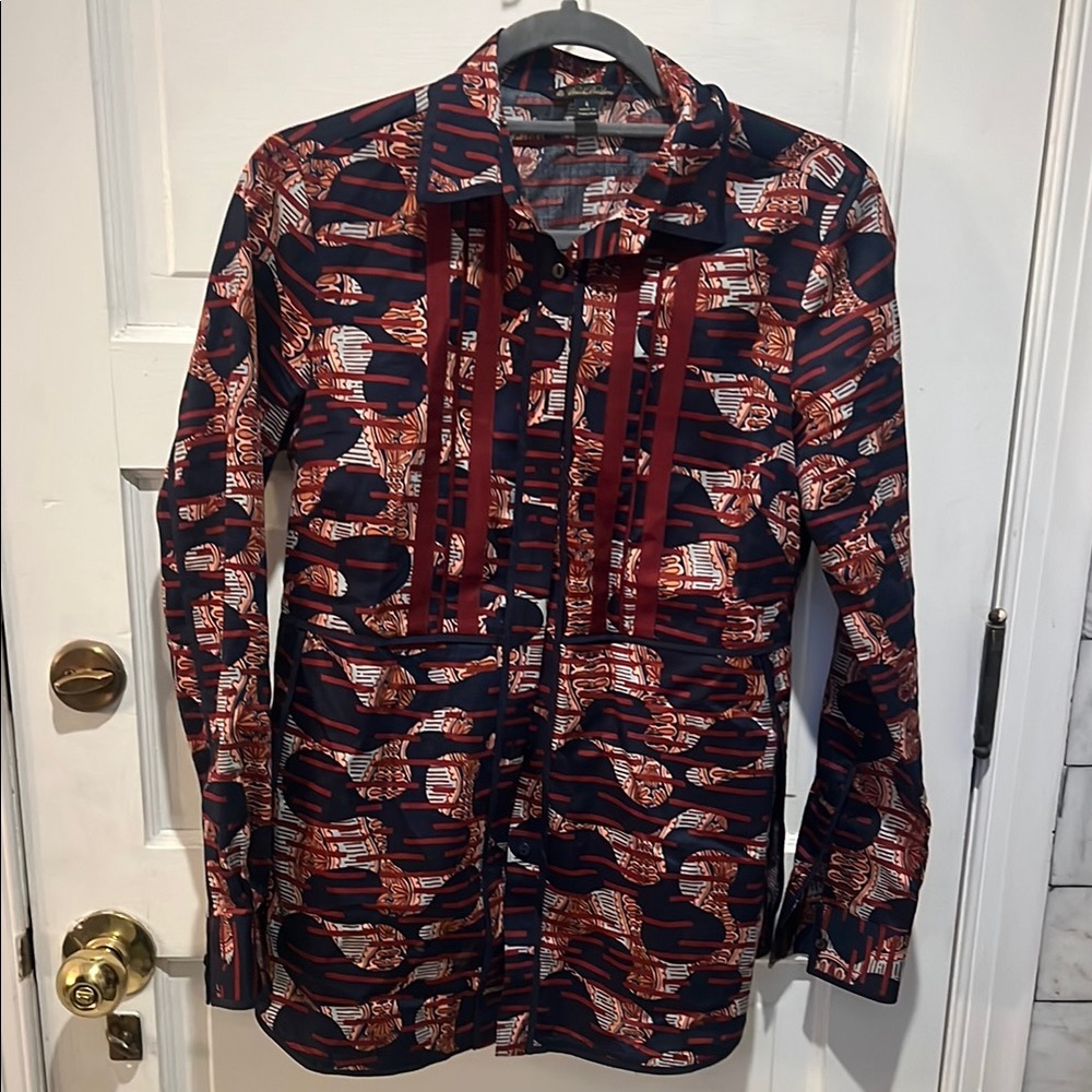 Brooks Brothers Red and Blue Lightweight Shirt Jacket